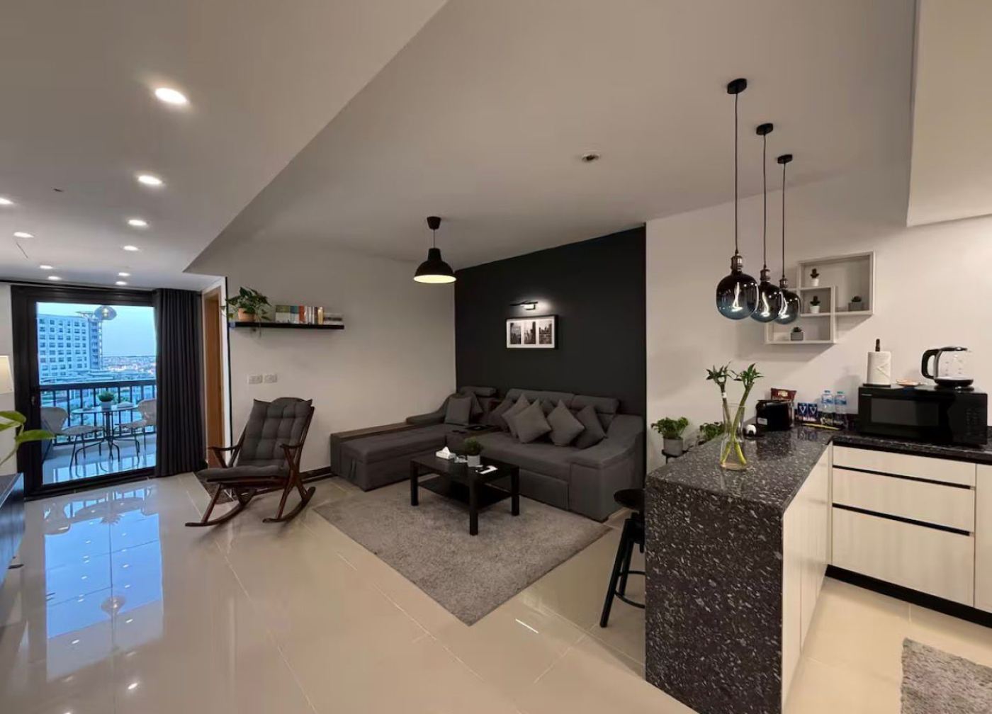 A One-bedroom apartment