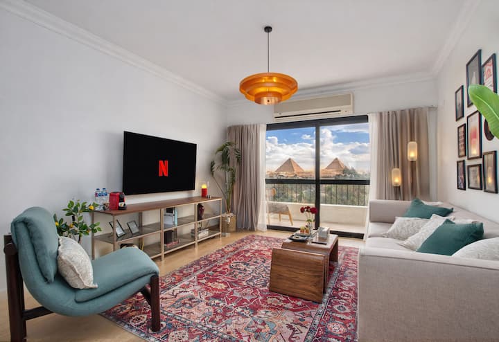 شقة VIP بجانب الاهرامات